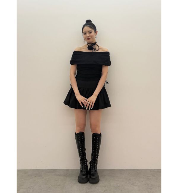 jouetie「コサージュオフショルトップス」|Tシャツ・カットソー|