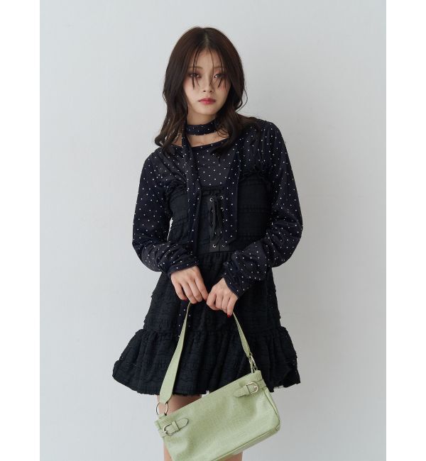 jouetie「シアーベロアチョーカートップス」|Tシャツ・カットソー|