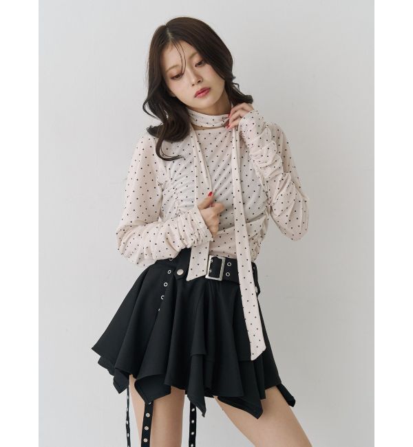 jouetie「シアーベロアチョーカートップス」|Tシャツ・カットソー|