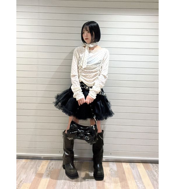 jouetie「シアーベロアチョーカートップス」|Tシャツ・カットソー|