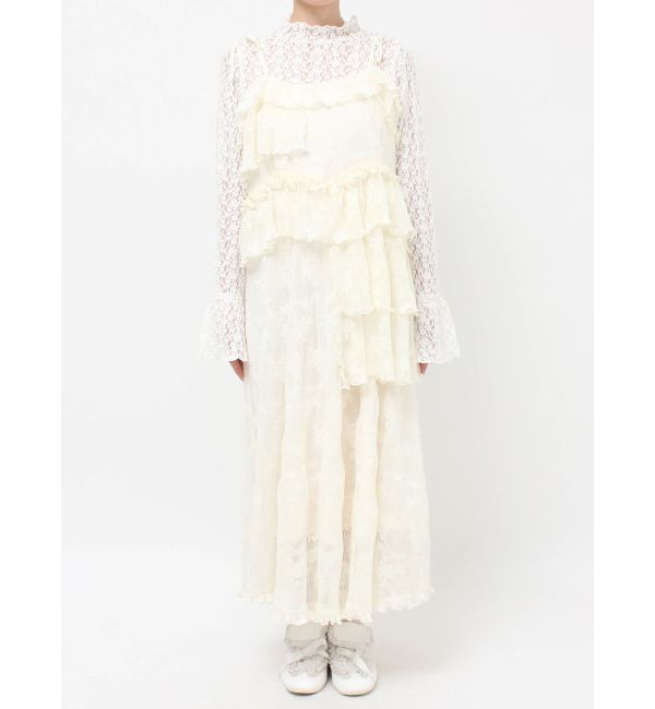 merry jenny「レースティアードキャミワンピース」|ワンピース|