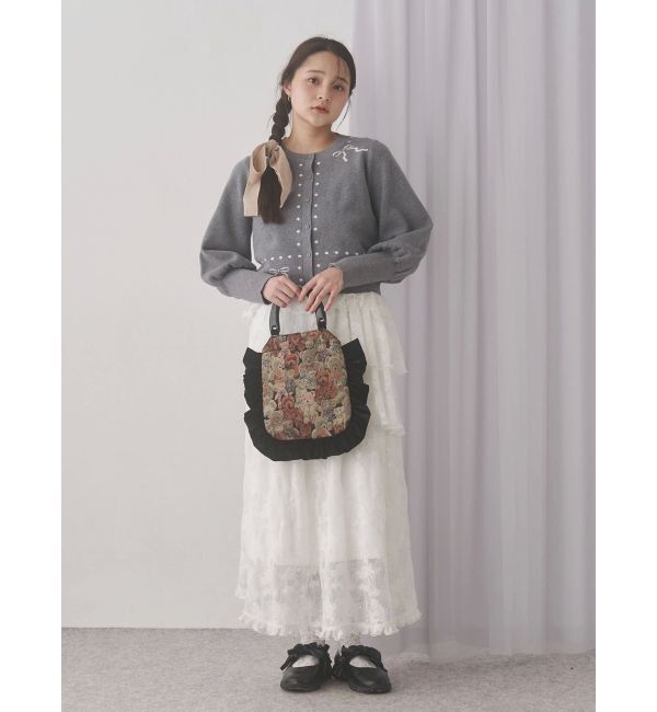 merry jenny「レースティアードキャミワンピース」|ワンピース|