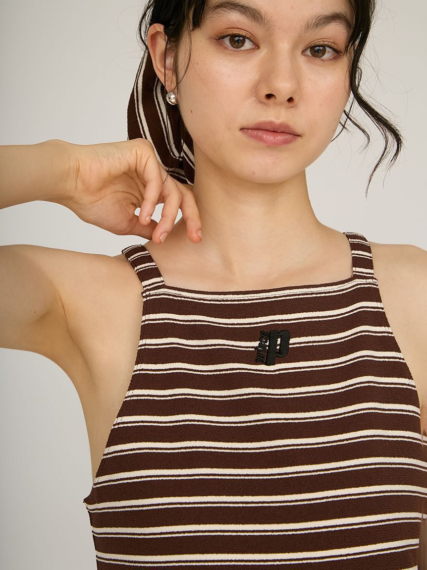 emmi atelier「【prince|emmi】パイルキャミワンピース」|ワンピース|