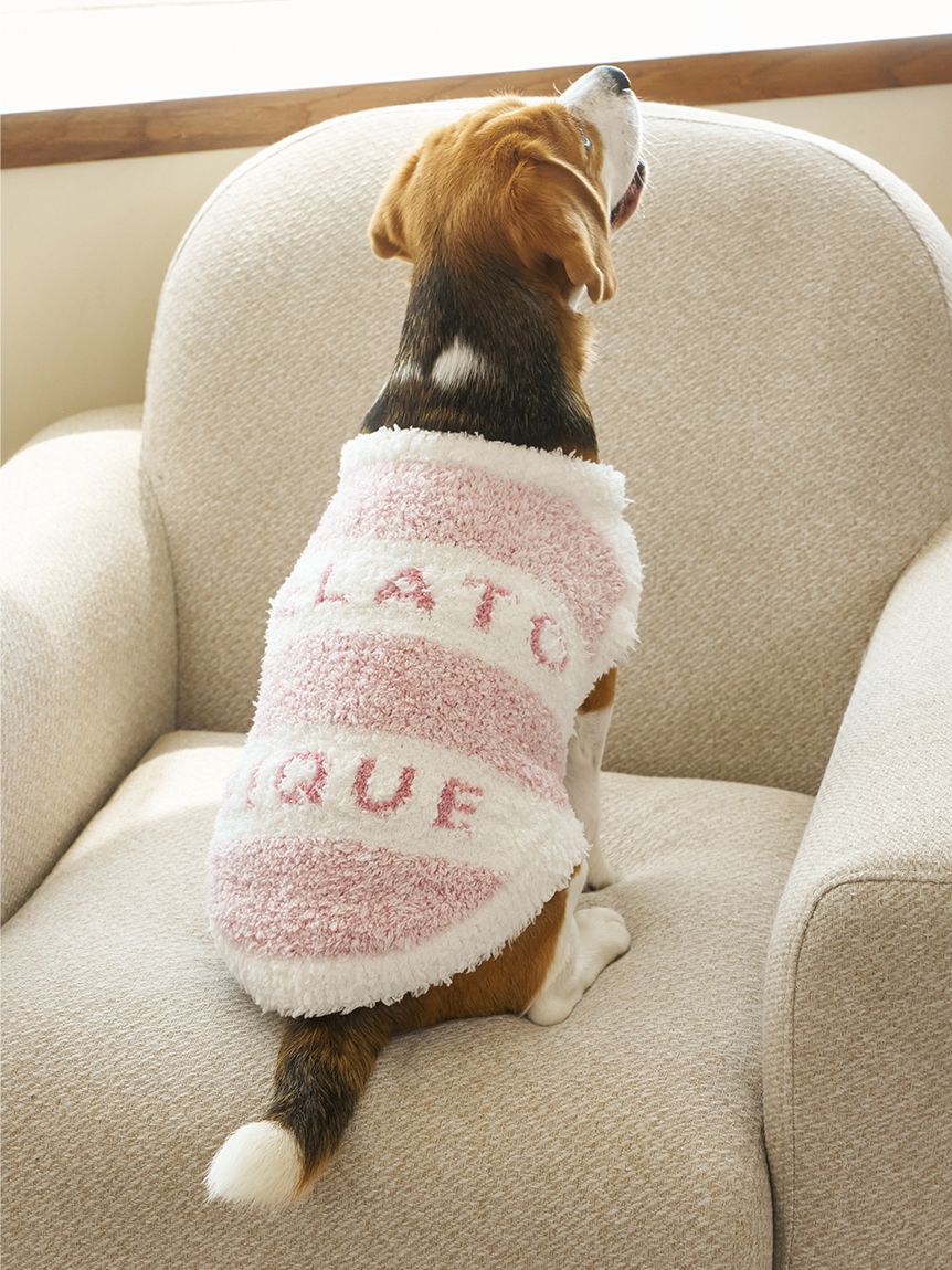  GELATO PIQUE CAT&DOG「【CAT&DOG】ラージサイズジェラートメランジ2ボーダープルオーバー」|その他|