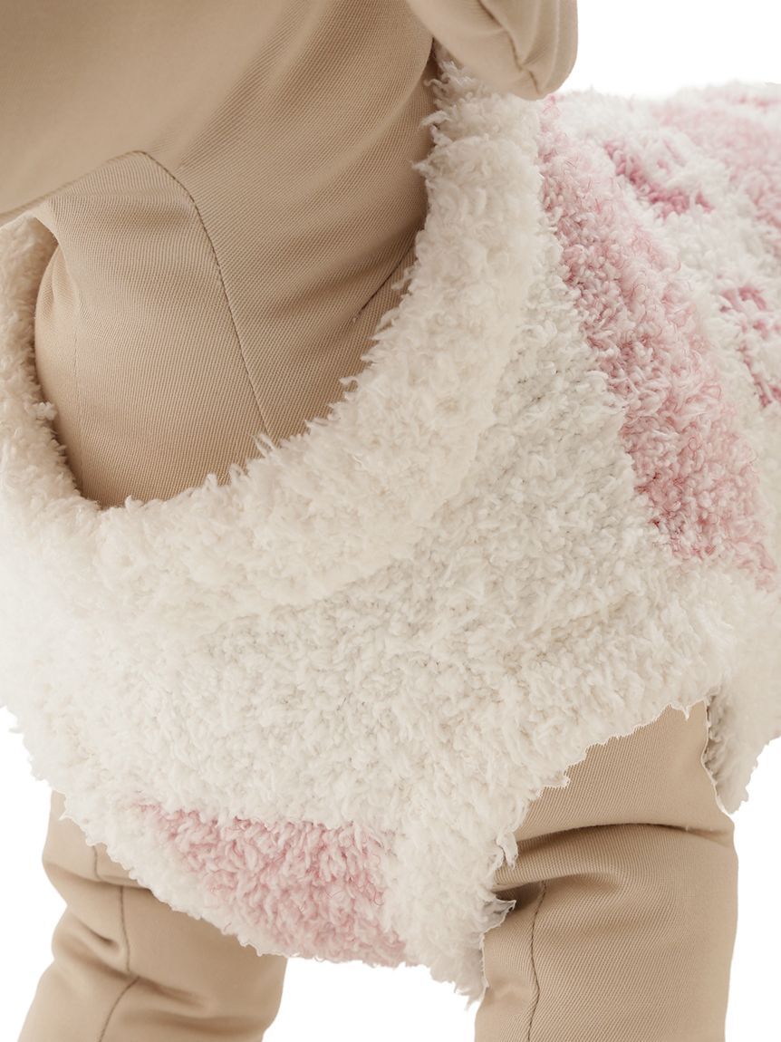  GELATO PIQUE CAT&DOG「【CAT&DOG】ラージサイズジェラートメランジ2ボーダープルオーバー」|その他|