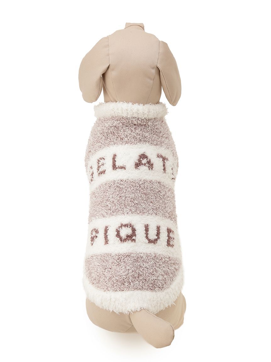  GELATO PIQUE CAT&DOG「【CAT&DOG】ラージサイズジェラートメランジ2ボーダープルオーバー」|その他|