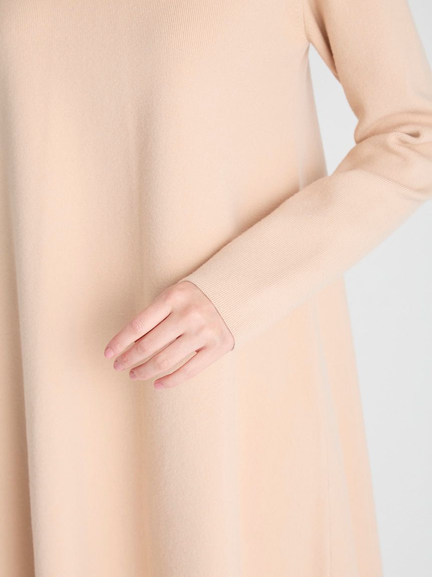 CELFORD「衿付きAラインニットワンピース」|ワンピース|