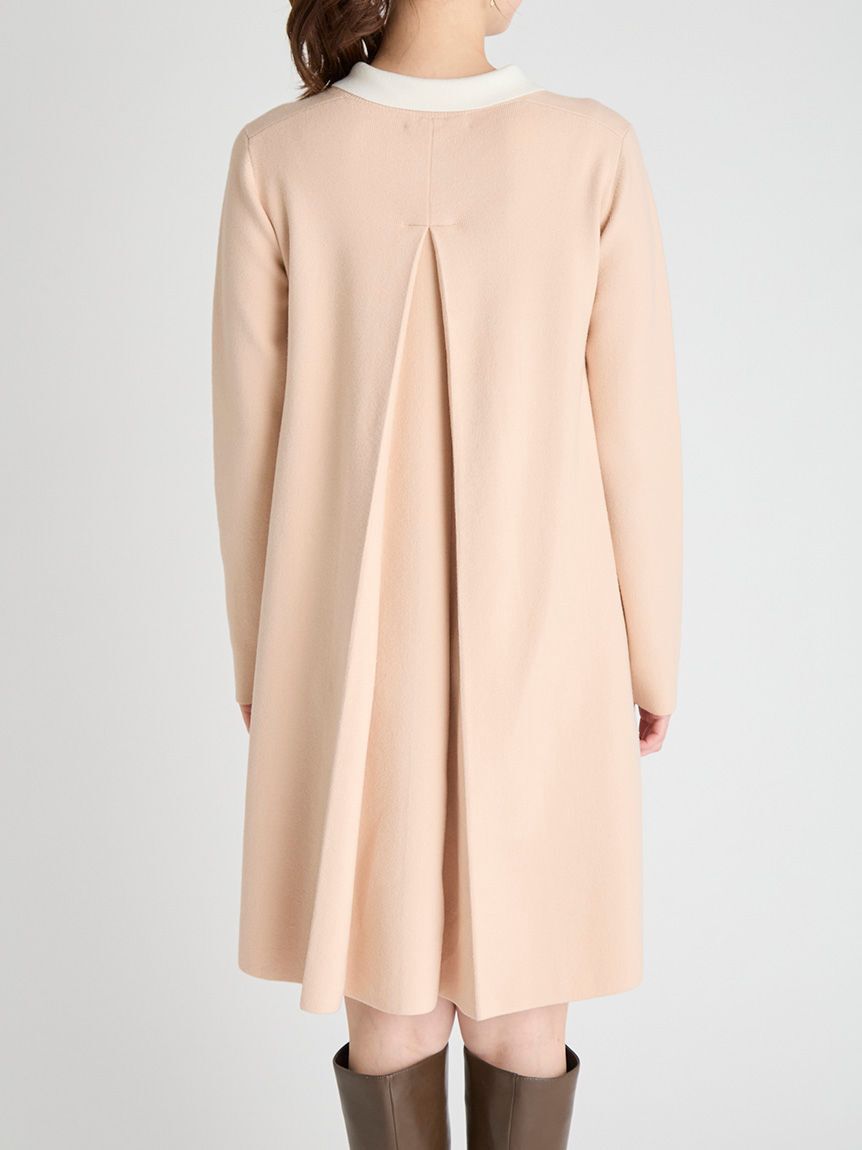 CELFORD「衿付きAラインニットワンピース」|ワンピース|