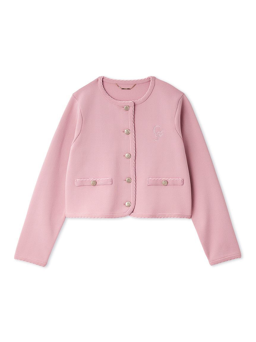 CELFORD「【UVカット】トリム刺繍カーディガン」|カーディガン|