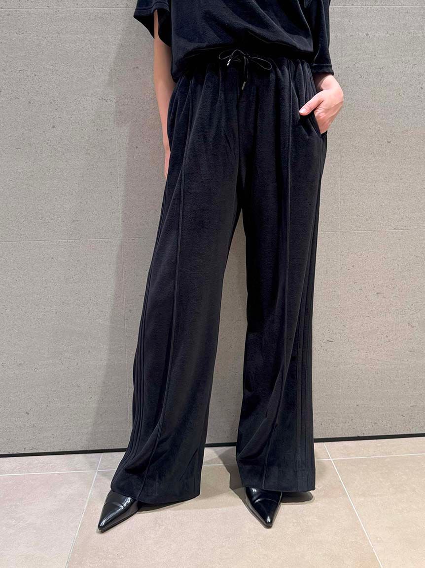 styling/「【WEB限定カラーあり】【セットアップ対応】ドローコードベロアパンツ」|その他|