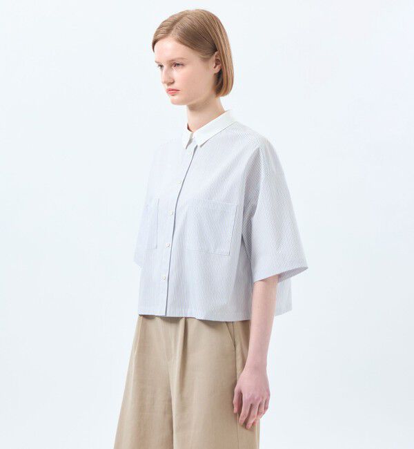 MACKINTOSH PHILOSOPHY「ショートクレリックシャツ」|シャツ・ブラウス|