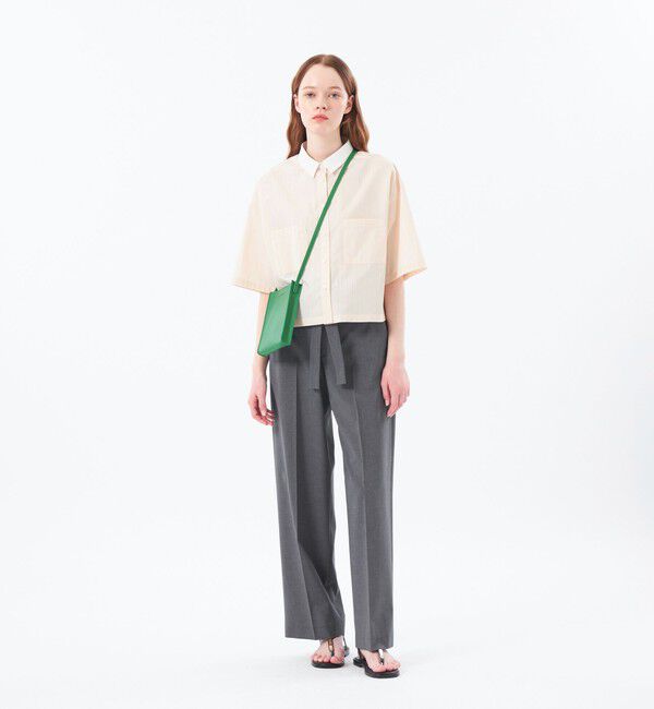 MACKINTOSH PHILOSOPHY「ショートクレリックシャツ」|シャツ・ブラウス|