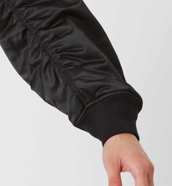  「モノトーンツイードコンビMA-1」|ブルゾン・スタジャン|