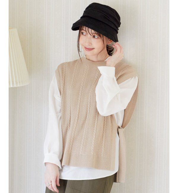 ikka「襟フリル2WAYブラウス」|シャツ・ブラウス|