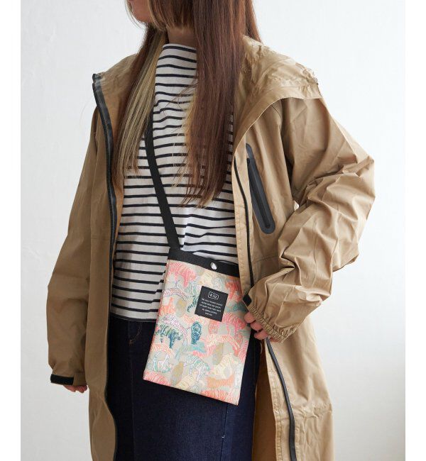 Lbc with Life「600Dサコッシュミニ」|傘|ベージュ1