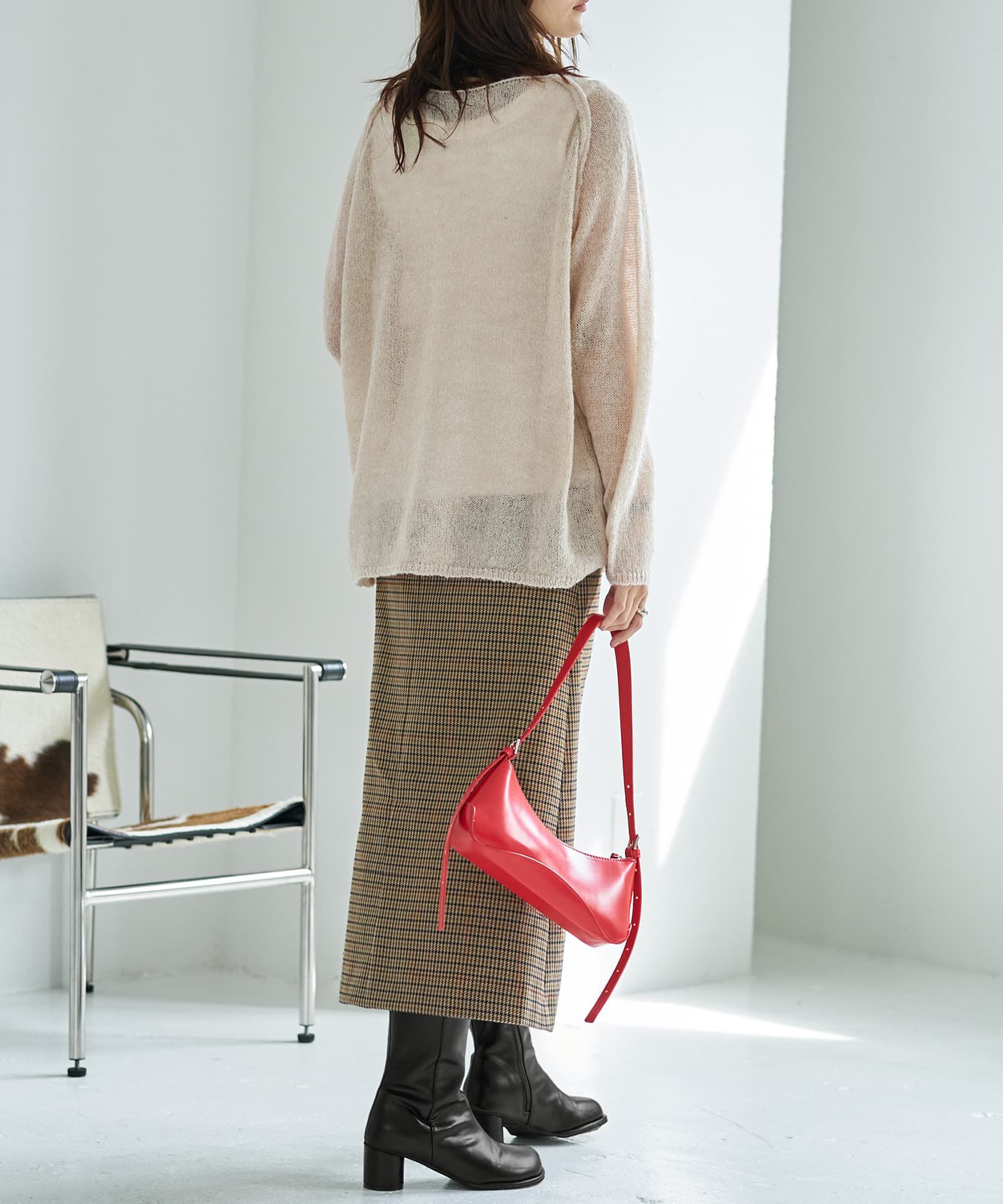 STYLE DELI「アルパカ混エアリールーズニットトップス」|ニット・セーター|