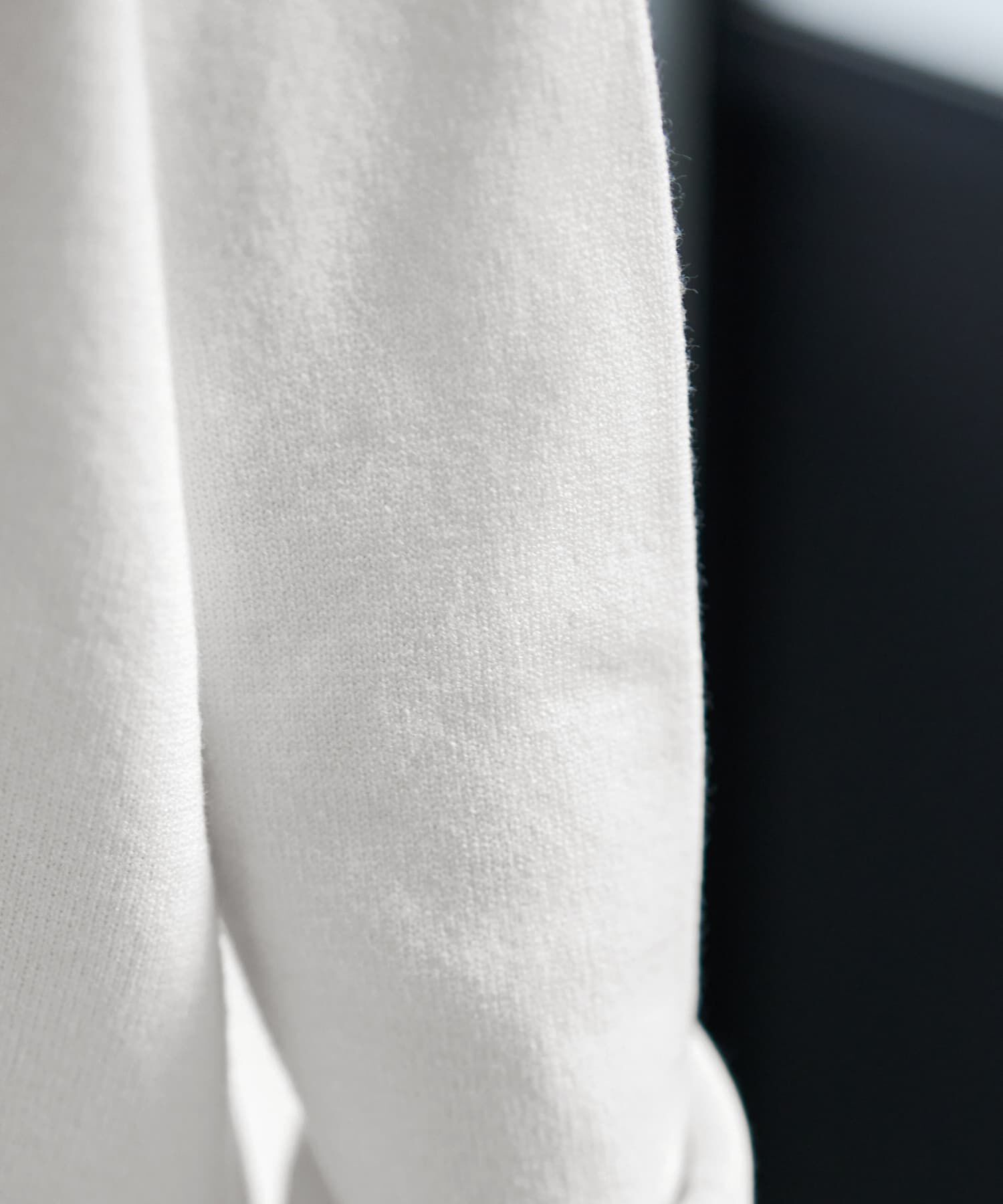 STYLE DELI「胸ポケット裾ラウンドニットトップス」|ニット・セーター|