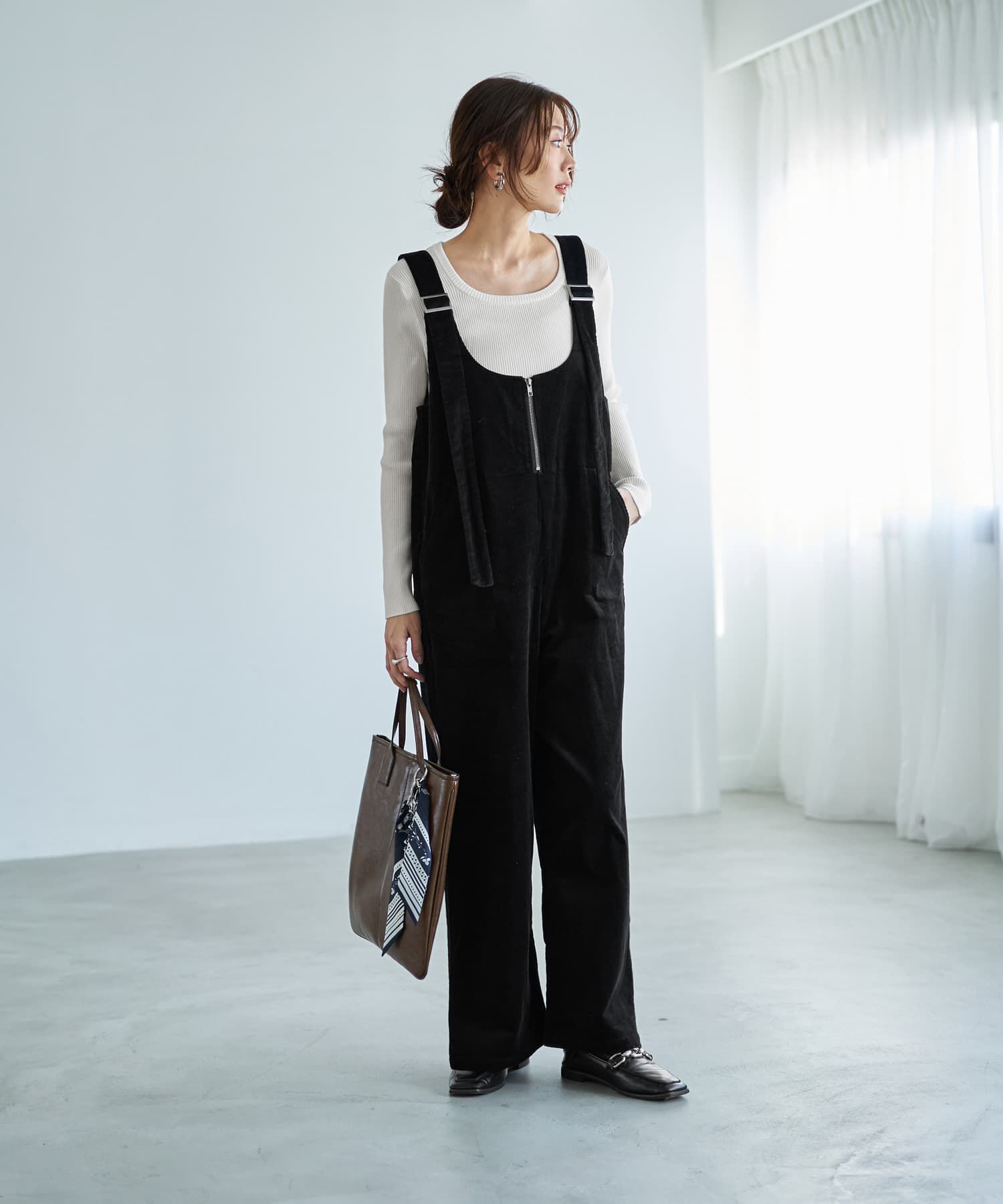 STYLE DELI「新補正リブ◆デコルテあきニットトップス」|ニット・セーター|