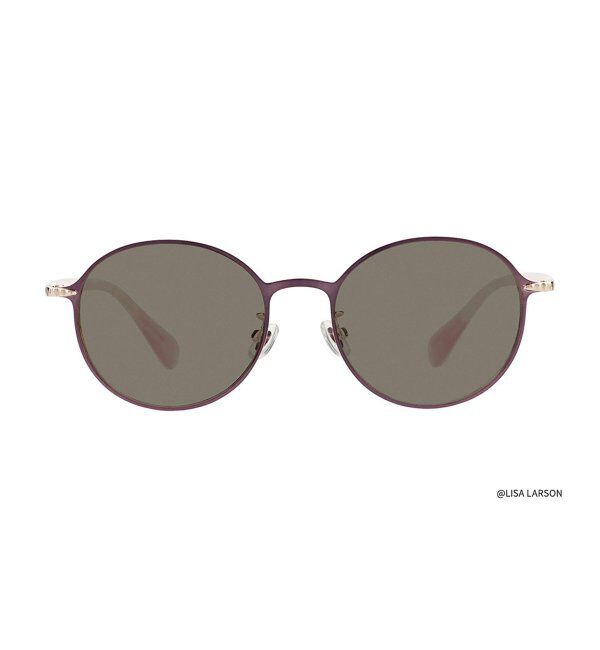  「Zoff meets LISA LARSON｜ラウンド型 サングラス｜リサ・ラーソン｜紫外線防止 UVカット｜ユニセックス」|サングラス|