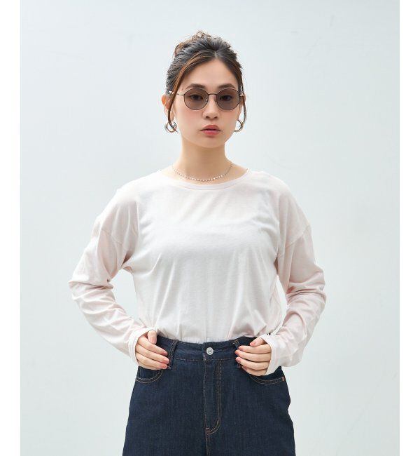  「Zoff meets LISA LARSON｜ラウンド型 サングラス｜リサ・ラーソン｜紫外線防止 UVカット｜ユニセックス」|サングラス|