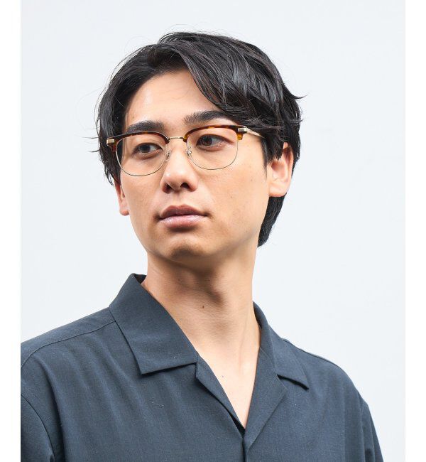  「Zoff｜AOI IHARA クリア サングラス （UV100%カット クリアレンズ）  サーモント ｜紫外線対策 UVカット  」|サングラス|