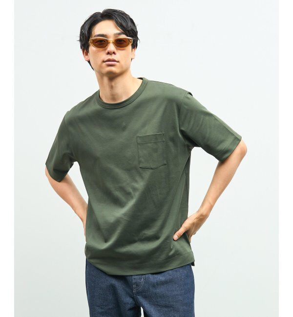  「Zoff｜takashi kumagai スクエア型 サングラス 横長フレーム｜キャッツアイ｜紫外線対策 UVカット  」|サングラス|