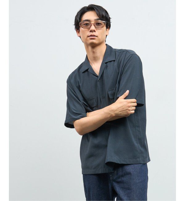  「Zoff｜takashi kumagai スクエア型 サングラス 横長フレーム｜キャッツアイ｜紫外線対策 UVカット  」|サングラス|