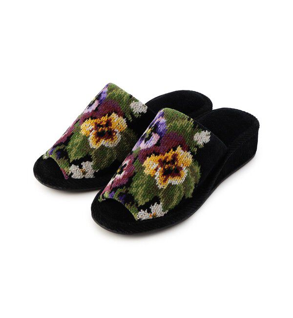 FEILER「ナイツドリーム　ヒールスリッパ　NID-241397」|ルームシューズ|