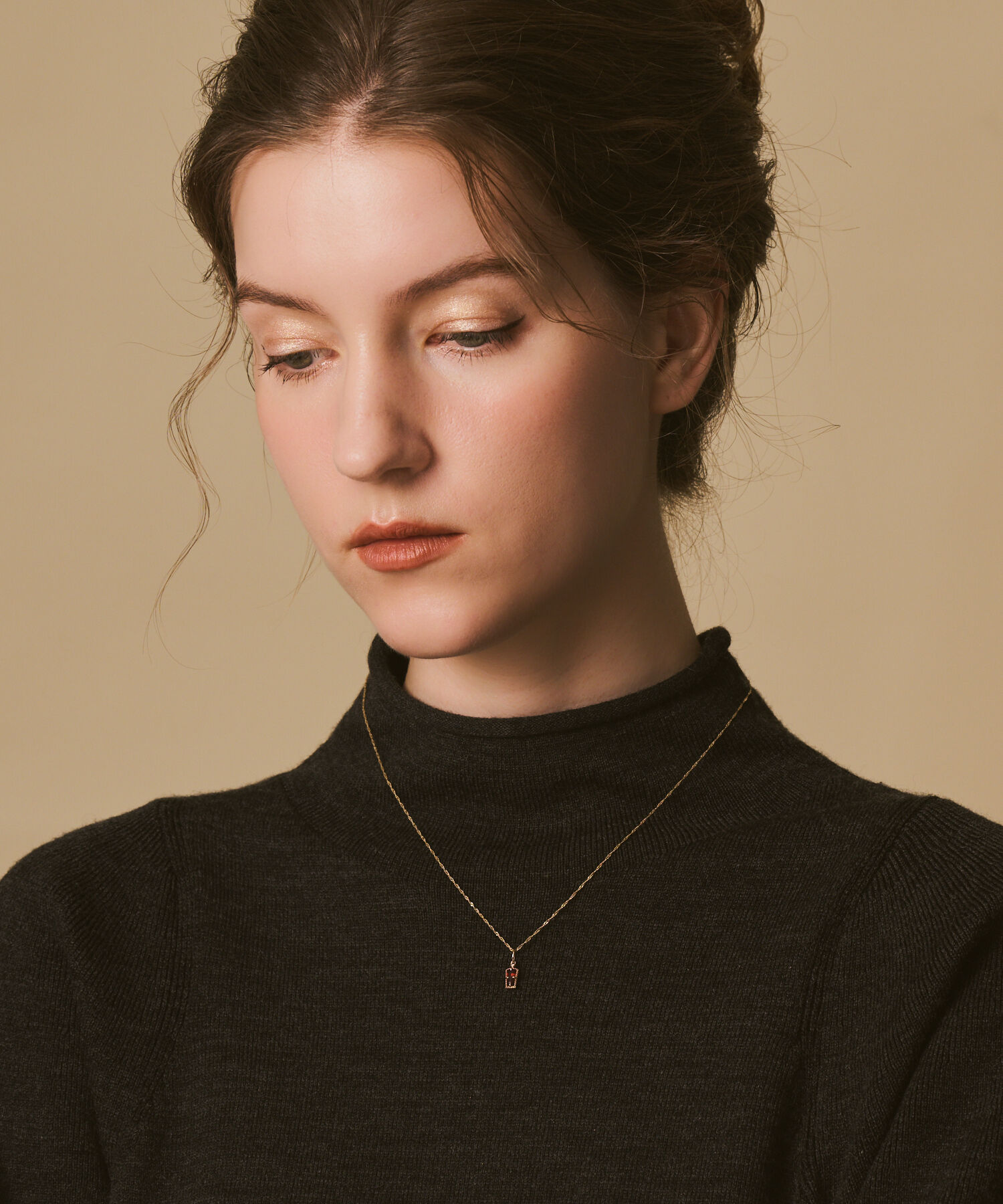 agete「K5ガーネットチャーム」|その他|