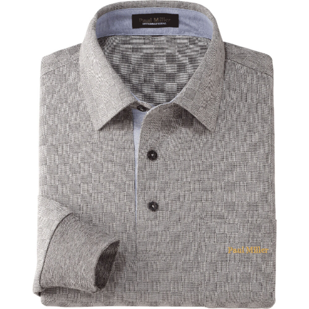 BACKYARD FAMILY「ポールミラー ポロシャツ 長袖 メンズ 通販 シャツ メンズシャツ トップス おしゃれ 長袖シャツ」|その他|グレー1