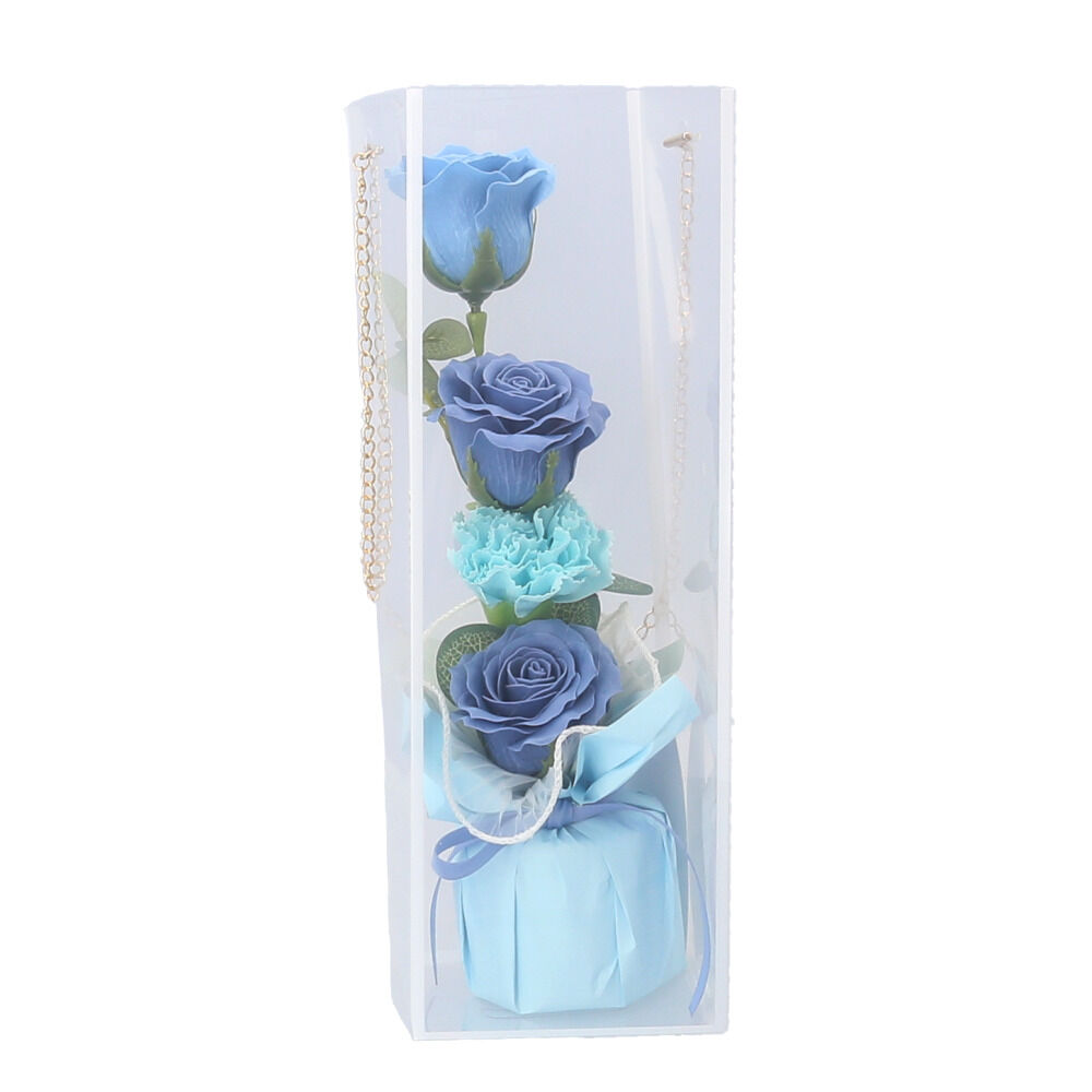 BACKYARD FAMILY「Green house グリーンハウス ソープフラワー アレンジメント 通販 花 フラワー 造花」|その他|ブルー1