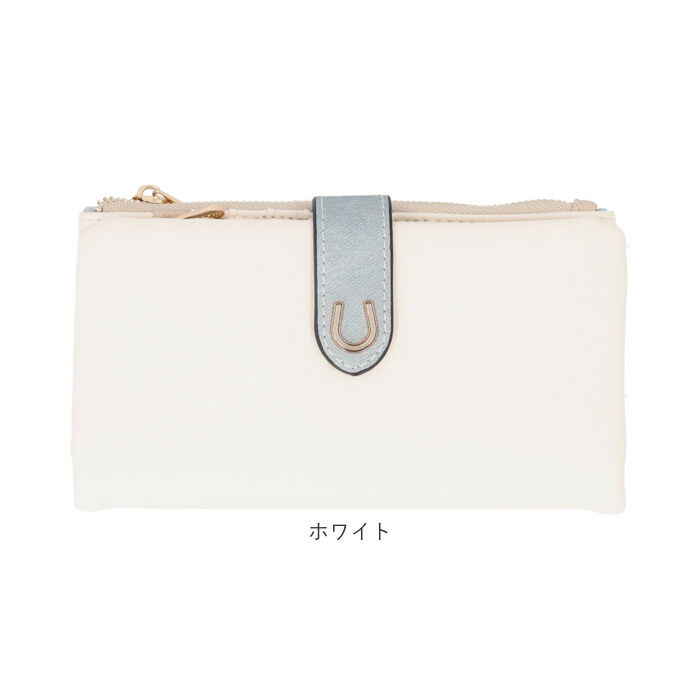 BACKYARD FAMILY「ラムモード 財布 通販 馬蹄モチーフ 長財布 レディース お財布 ながさいふ 長サイフ」|その他|