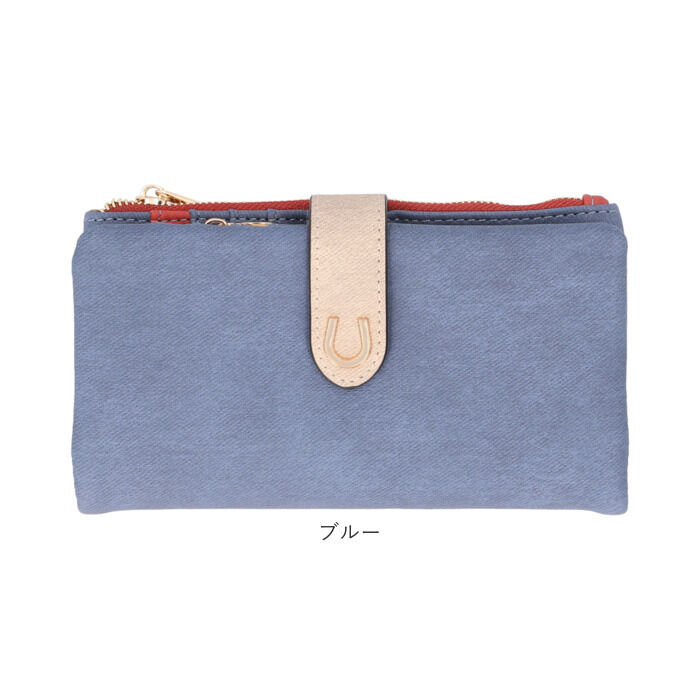 BACKYARD FAMILY「ラムモード 財布 通販 馬蹄モチーフ 長財布 レディース お財布 ながさいふ 長サイフ」|その他|