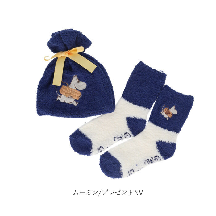 BACKYARD FAMILY「もこもこ靴下 かわいい 通販 ルームソックス 靴下 キャラクター ソックス もこもこ靴下in巾着」|ソックス|