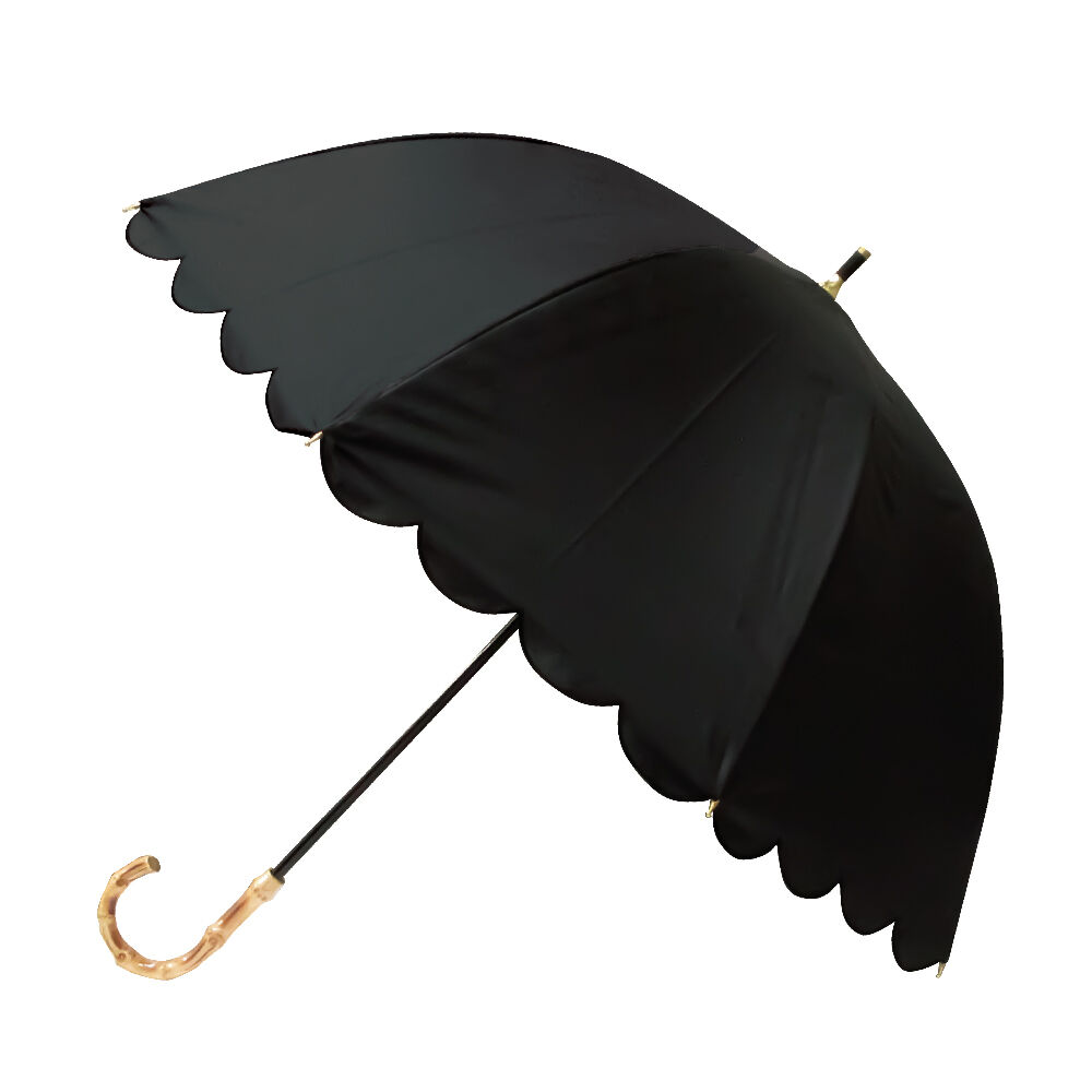 BACKYARD FAMILY「pink trick ピンクトリック 長傘 晴雨兼用 通販 晴雨兼用傘 雨傘 日傘 レディース傘」|傘|ブラック1