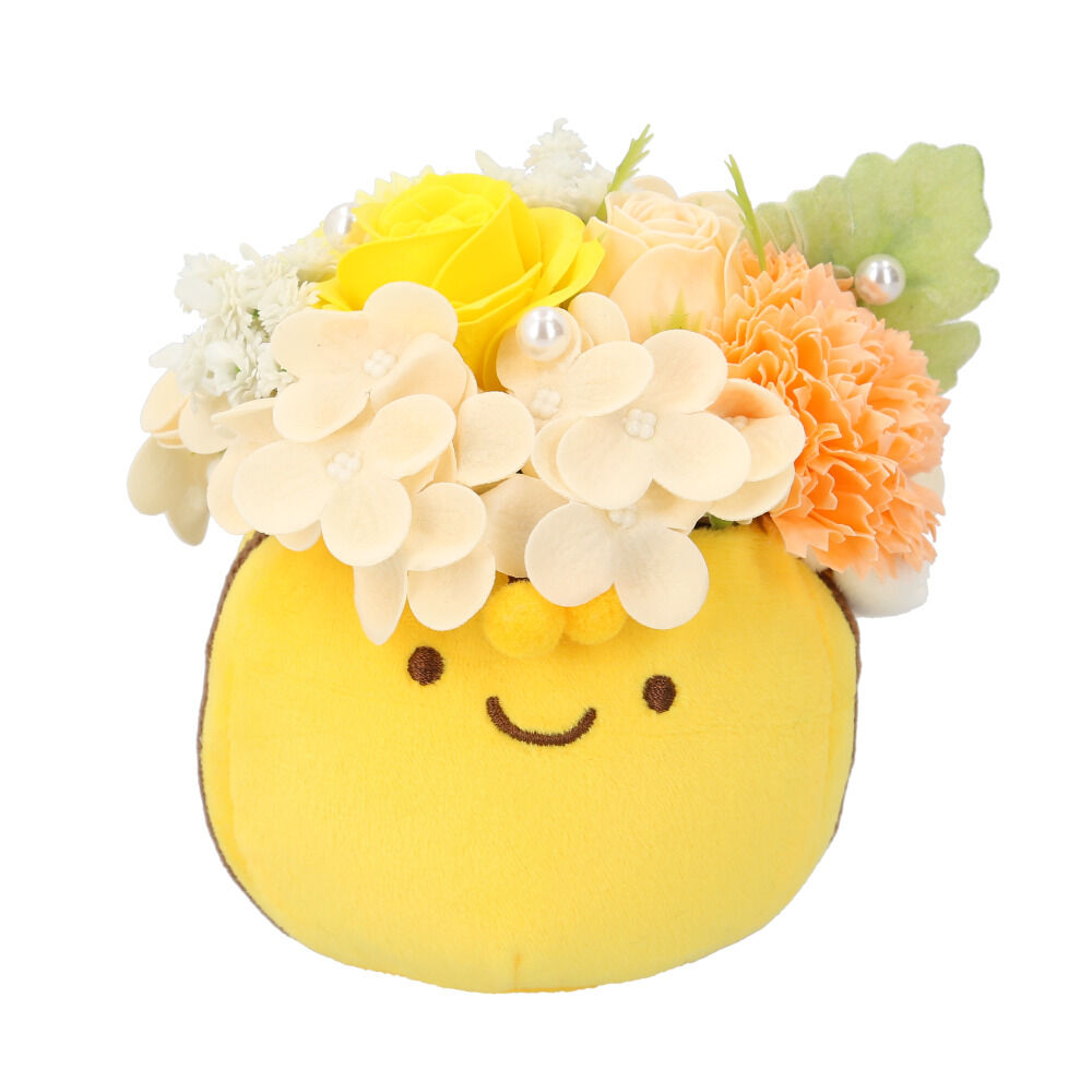 BACKYARD FAMILY「Green house グリーンハウス ソープフラワー アレンジメント M 通販 フェイクフラワー」|その他|イエロー2