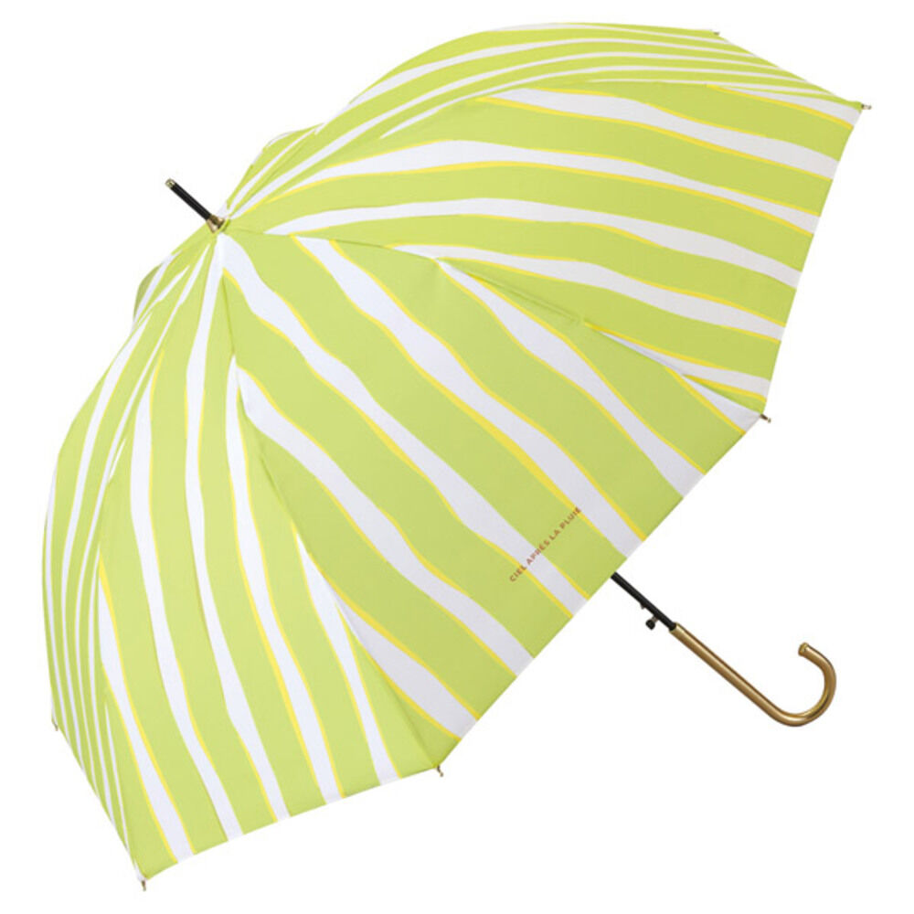 Wpc.「ジャンプ傘 おしゃれ 通販 ワールドパーティー ジャンプ式 雨傘 傘 長雨傘 58cm」|傘|グリーン1
