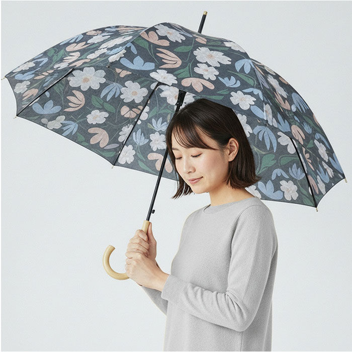 Wpc.「ジャンプ傘 おしゃれ 通販 ワールドパーティー ジャンプ式 雨傘 傘 長雨傘 58cm」|傘|