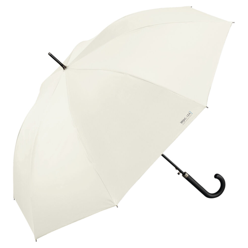 BACKYARD FAMILY「Wpc.IZA 男の晴雨兼用傘 長傘 通販 日傘 完全遮光 晴雨兼用 遮熱 メンズ 撥水」|傘|ホワイト1