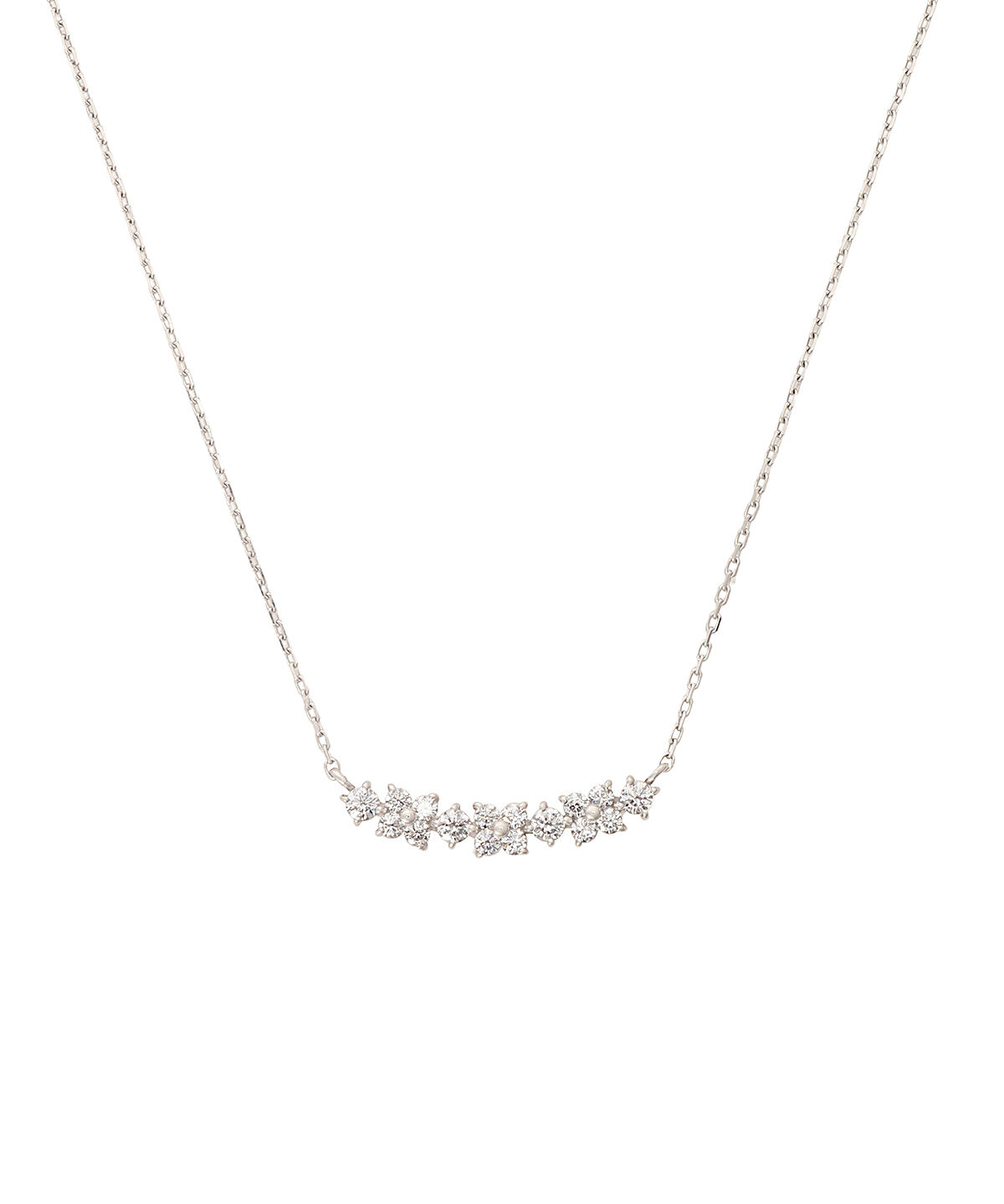 Samantha Tiara「フラワーモチーフバンド　ネックレス」|ネックレス|SILVER rhodiumﾒｯｷ