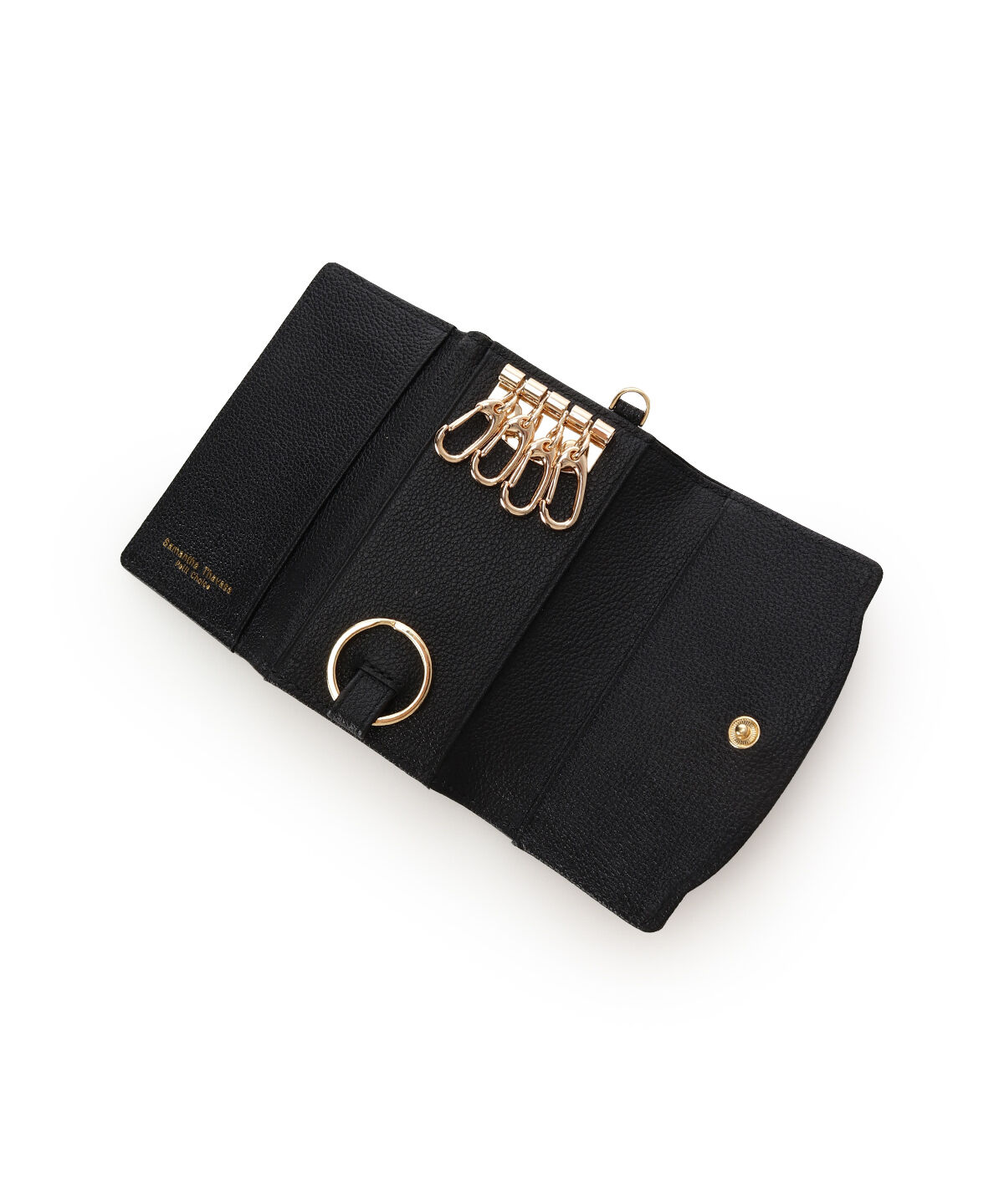 Samantha Thavasa Petit Choice「ラメフラワービジュー キーケース」|キーケース|