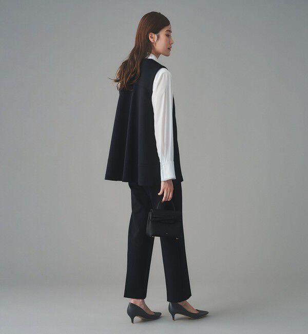 UNITED ARROWS「SPONGY バックフレア ベスト」|ベスト・ジレ|