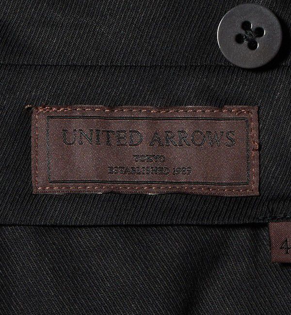 UNITED ARROWS「サイドアジャスター 1プリーツ スラックス」|スラックス|