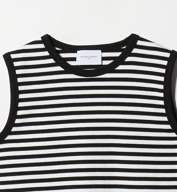 UNITED ARROWS「コットン フライス ノースリーブトップス」|Tシャツ・カットソー|