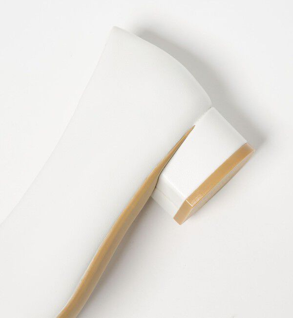 UNITED ARROWS green label relaxing「ラウンド キリカエ Vカット パンプス 撥水」|パンプス|