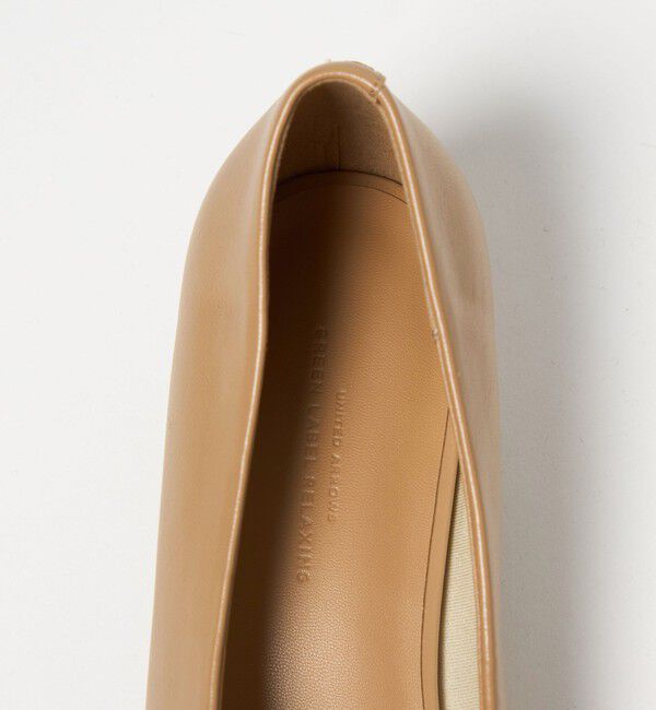 UNITED ARROWS green label relaxing「ラウンド キリカエ Vカット パンプス 撥水」|パンプス|