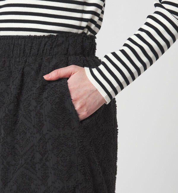 UNITED ARROWS green label relaxing「カットジャガード タイト スカート」|タイト|