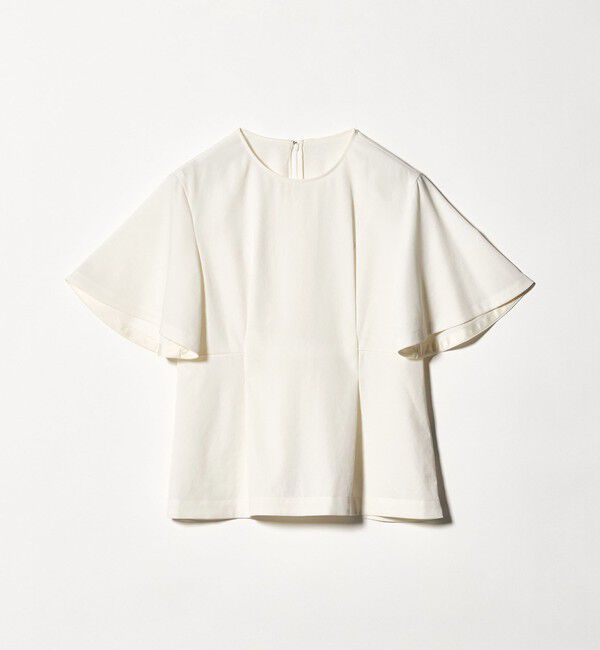 UNITED ARROWS green label relaxing「［size SHORTあり］サラフール タック ブラウス ストレッチ 接触冷感 UVカット」|シャツ・ブラウス|