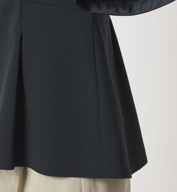 UNITED ARROWS green label relaxing「［size SHORTあり］サラフール タック ブラウス ストレッチ 接触冷感 UVカット」|シャツ・ブラウス|