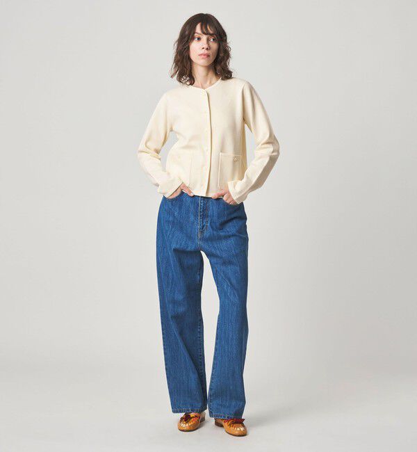 STEVEN ALAN「＜Steven Alan＞ミラノリブ ショートカーディガン」|カーディガン|